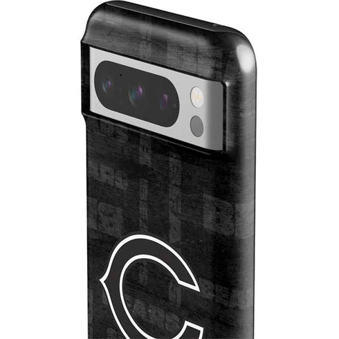 NFL Chicago Bears Black & White Google Pixel 8 Pro Impact Case